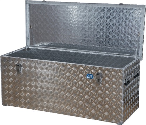 ALUTEC Transportbox Außen-L1272xB525xH520mm 312l Alu.Riffelblech