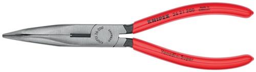 KNIPEX Flachrundzange L.200mm pol.40Grad gew.Ku.-Überzug KNIPEX KNIPEX Flachrundzange L.200mm pol.40Grad gew.Ku.-Überzug KNIPEX