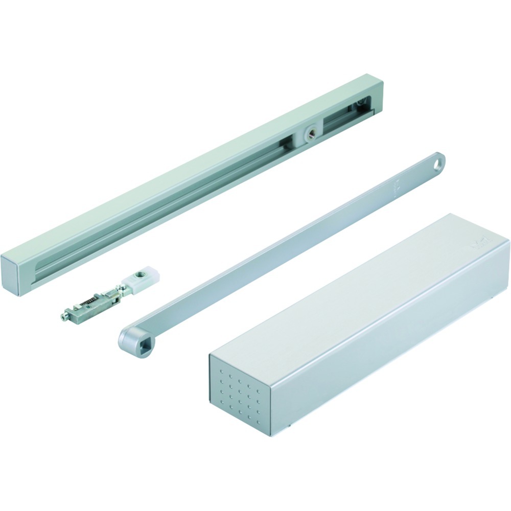 DORMAKABA Oben-Türschließer TS 92 N Contur, außen öffnend, Aluminium DORMAKABA Oben-Türschließer TS 92 N Contur, außen öffnend, Aluminium