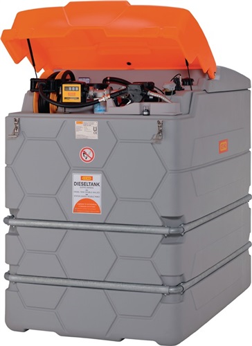 CEMO Dieseltankanlage Premium 2500l L1800xB1200xH1800mm m.Pumpe u.Zapfpistole