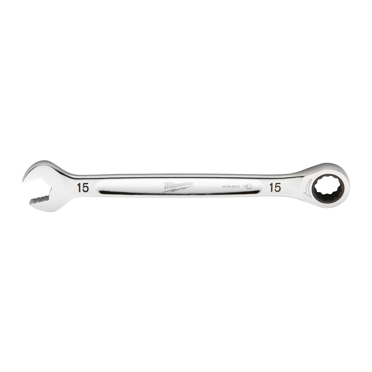 MILWAUKEE 15 mm MAX BITE Ratschen-Ringmaulschlüssel