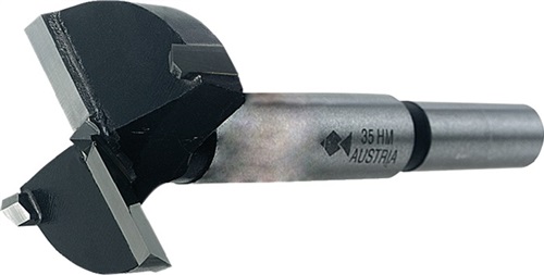 FISCH-TOOLS Kunstbohrer Type 0430 D.25mm Gesamt-L.90mm Schaft-D.10mm FISCH-TOOLS