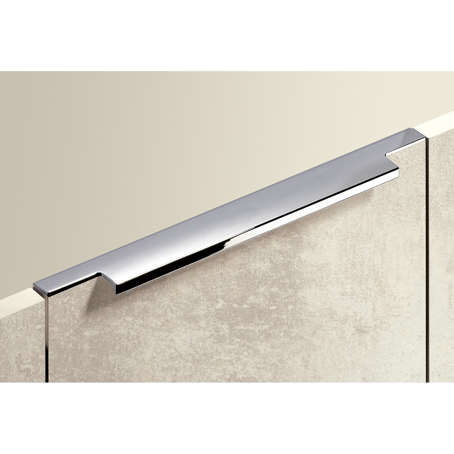 HETTICH Griffleiste Lamezia, L 795 mm, B 39 mm, Verchromt glanz, 9105809