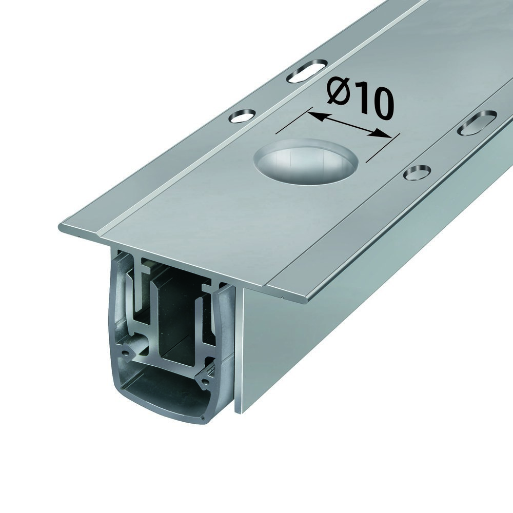 PLANET Türabsenkdichtung RO FH, Silikon 585 mm grau