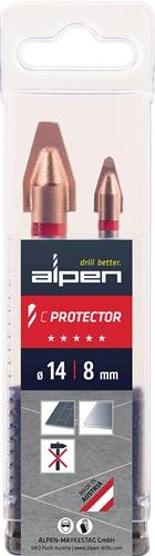 ALPEN Fliesenbohrersatz C PROTECTOR 2-tlg.D.8/14mm ALPEN