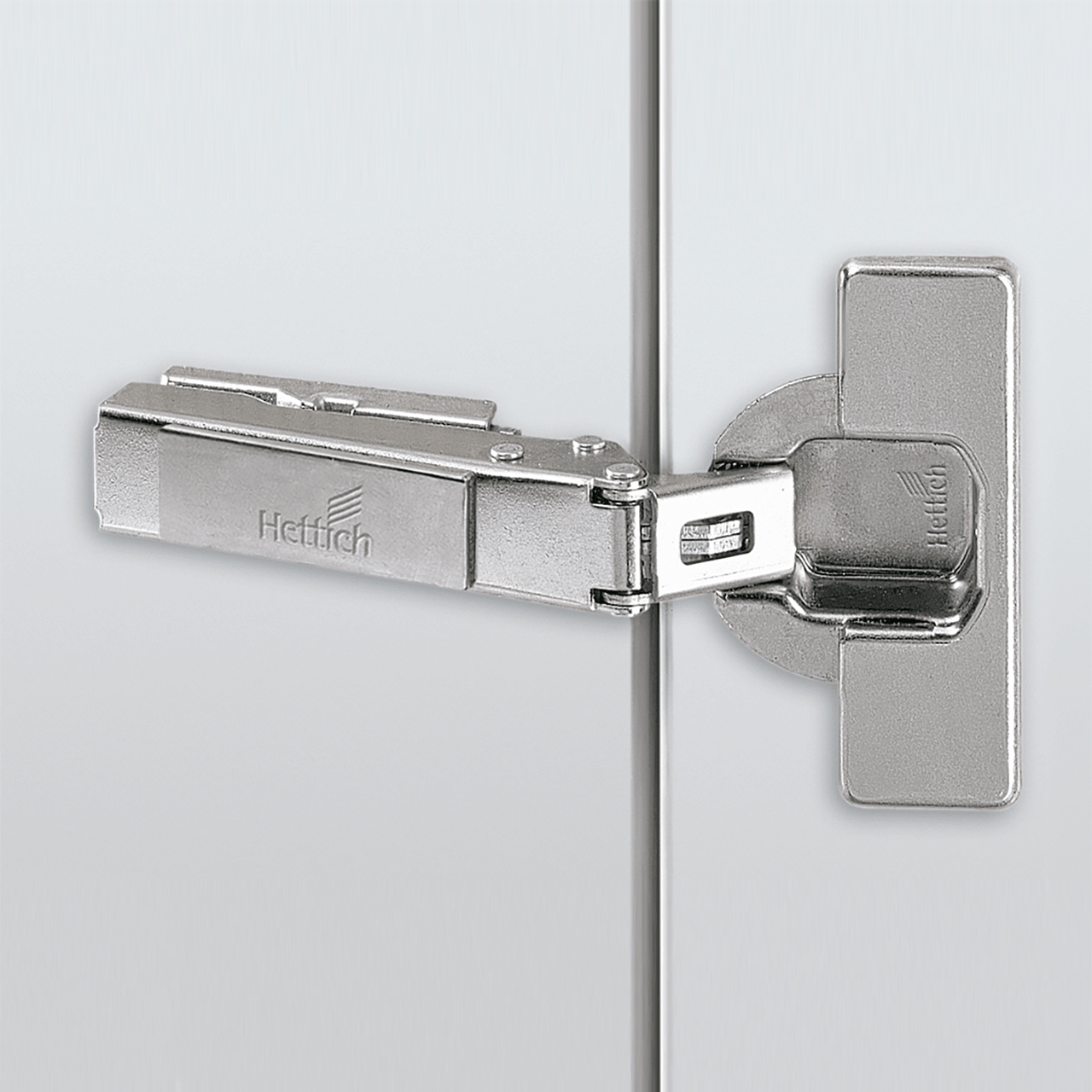 HETTICH Intermat 125°-Scharnier Spezial (Intermat 9944), halb vorliegend, TH 52 x 5,5 mm, Schnellmontage Flash (ø 10 x 11), 73912