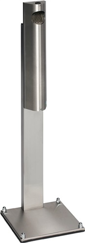 VAR Standascher H1250xB310xT310mm silber VA