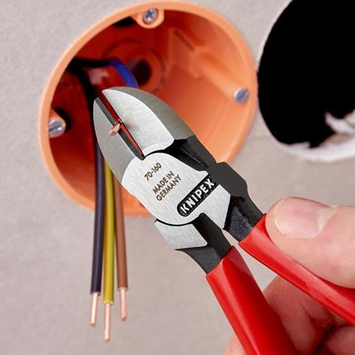KNIPEX Seitenschneider L.160mm Kopf pol.Ku.-Überzug KNIPEX KNIPEX Seitenschneider L.160mm Kopf pol.Ku.-Überzug KNIPEX