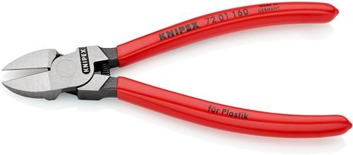 KNIPEX Seitenschneider f.Ku.Gesamt-L.160mm pol.ger.Ku.-Überzug KNIPEX