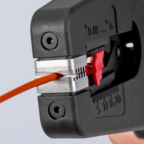 KNIPEX Automatikabisolierzange PreciStrip16 L.195mm 0,08-16 (AWG 28-5) mm² KNIPEX