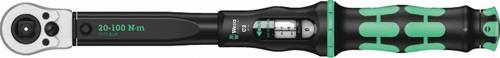 WERA Drehmomentschlüssel Click-Torque C 2 Push 1/2 Zoll 20-100 Nm WERA