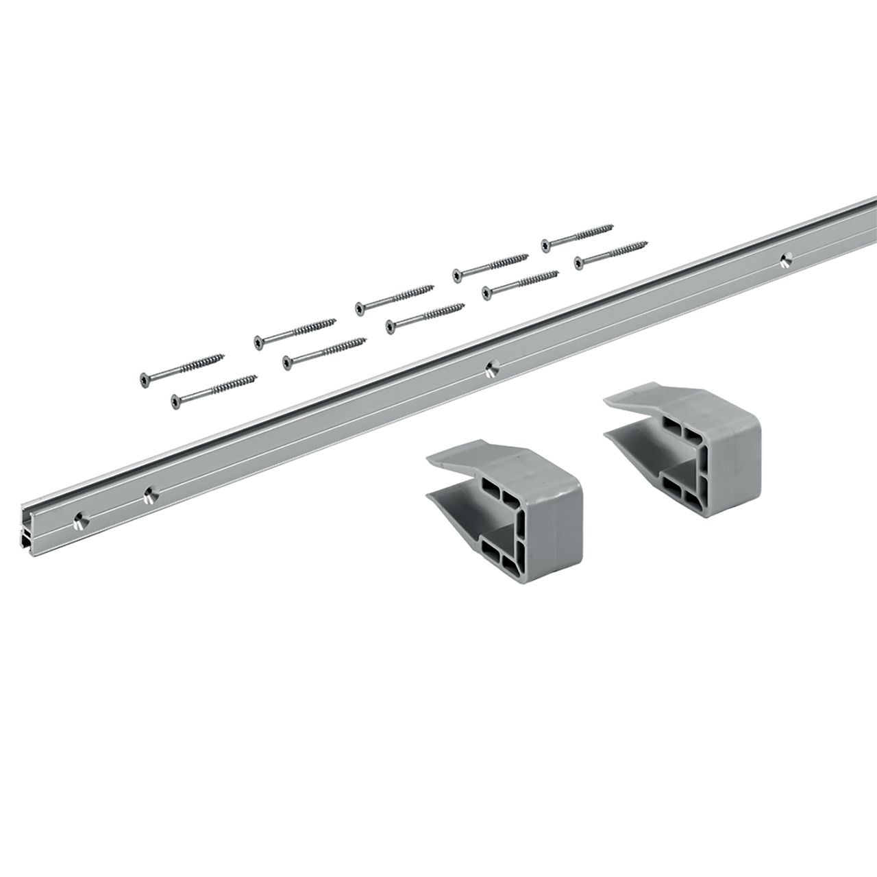 HETTICH SlideLine M Profilsets: 1 Profil, Profilhöhe mm 18 mm, Länge 4000 mm, 9209226