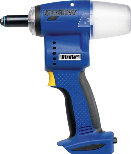GESIPA Akkublindnietsetzgerät Birdie® 5-tlg.10000N im Krt.GESIPA