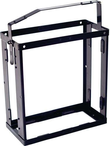 VALPRO Kanisterhalterung L.377mm B.174mm H.485mm Tiefschwarz RAL 9005 2,87kg VALPRO