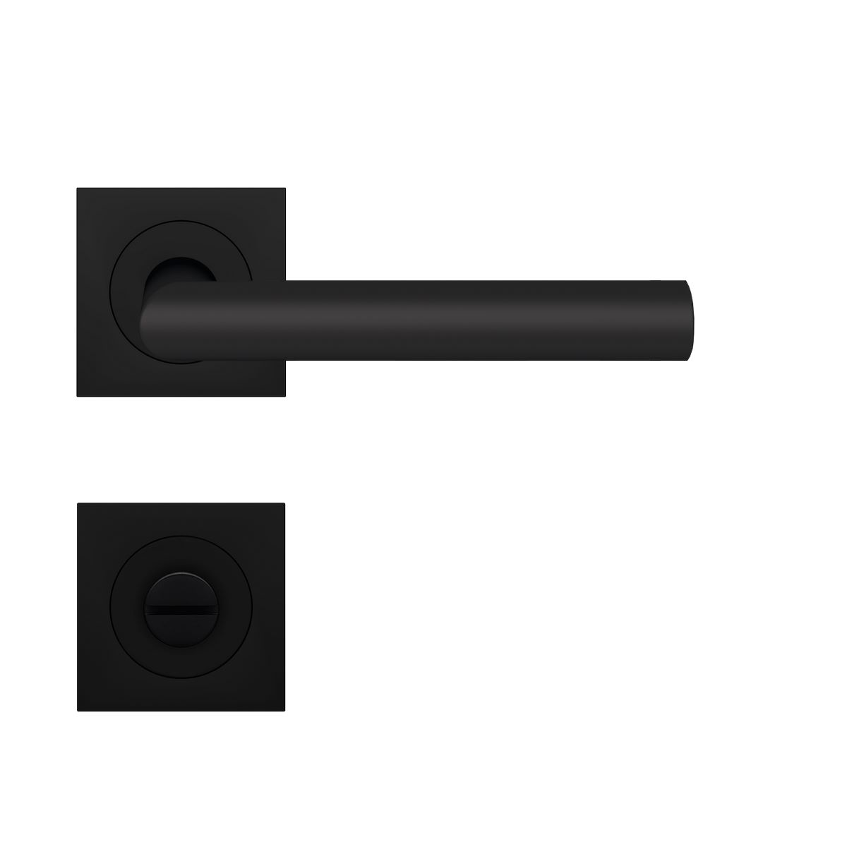 KARCHER DESIGN Drückergarnitur ER28Q BAD 83 - Rhodos, Bad, Edelstahl