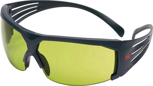 3M Schweißerbrille SecureFit™SF600 EN 166 PC Bügel grau,Scheibe grün IR1,7 3M