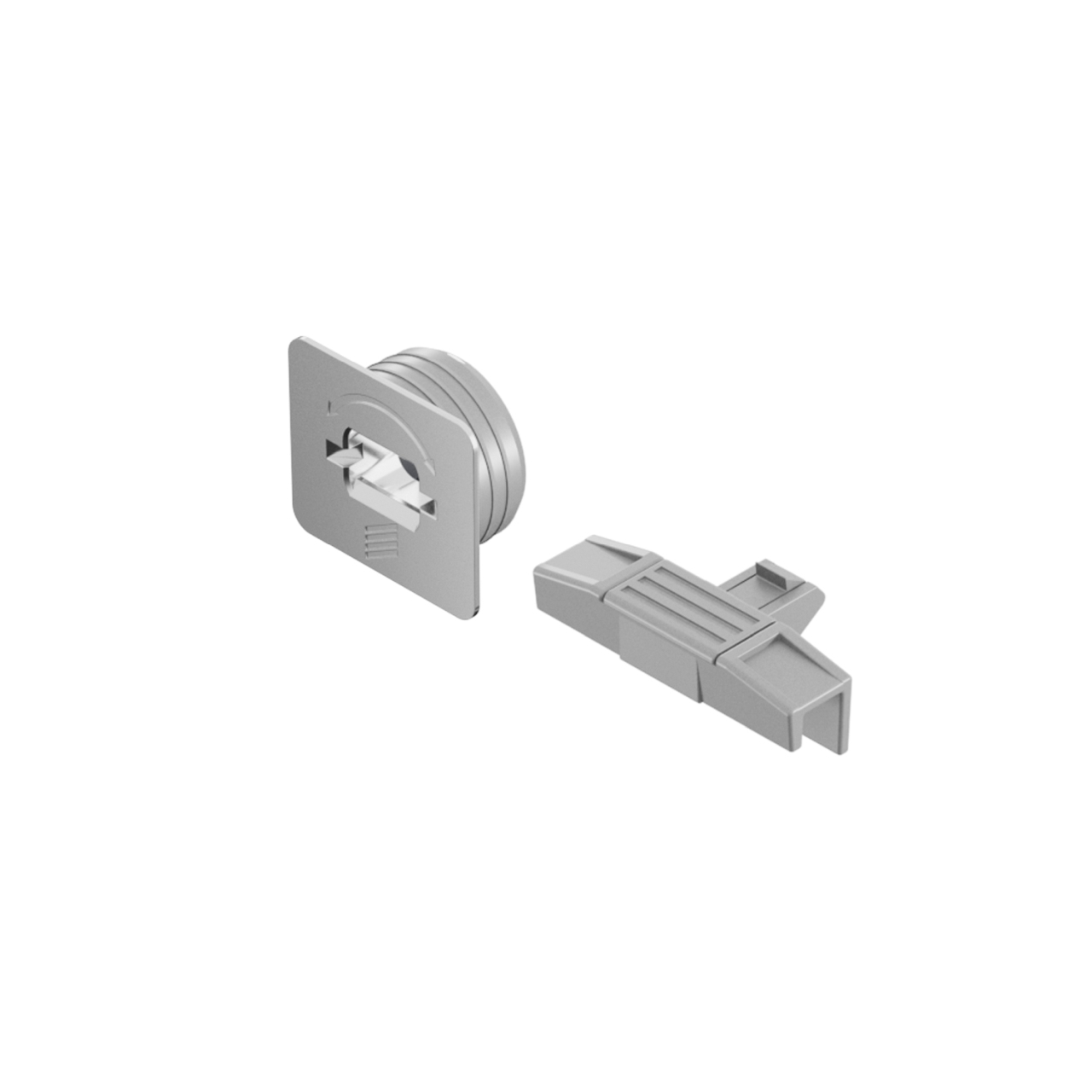 HETTICH AvanTech YOU Mitnehmer für Innenfront, silber, 9257734