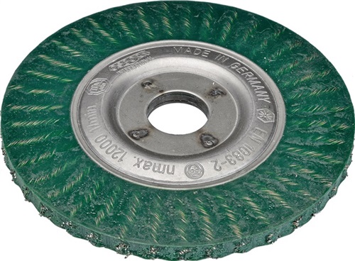 OSBORN Rundbürste D.125mm Drahtstärke 0,50mm STA 6mm