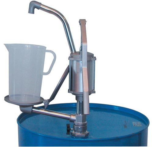 RAPID Handhebelpumpe Alu.0,5 l/Hub geeignet f.selbst schmierende Medien