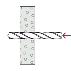 FISCHER Hohlraum-Metalldübel HM 5x65 H