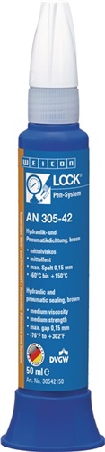 WEICON Hydraulik-/Pneumatikdichtung WEICONLOCK AN 305-42 mf.mv.braun 50 ml Pen