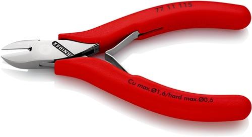 KNIPEX Elektronik-Seitenschneider L.115mm Form 1 Facette ja Ku.-Überzug KNIPEX Elektronik-Seitenschneider L.115mm Form 1 Facette ja Ku.-Überzug