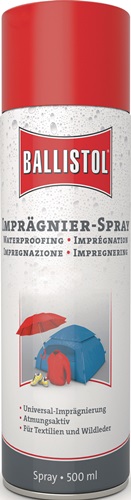BALLISTOL Imprägnierspray f.Natur-/Kunstfasern,Leder 500ml Spraydose BALLISTOL