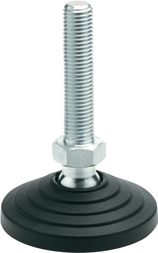 GANTER Kunststoff-Gelenkfuß GN 344 d1 60 mm,d2 M 16mm l1 148mm l3 24mm GANTER