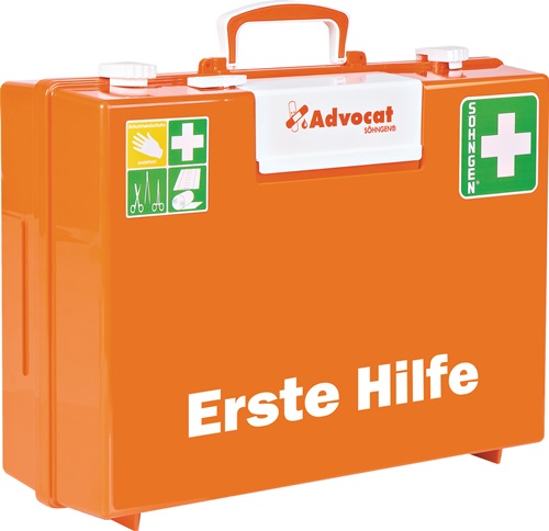 SÖHNGEN Erste Hilfe Koffer Advocat B400xH300xT150ca.mm orange SÖHNGEN