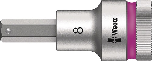 WERA Steckschlüsseleinsatz 8740 C HF 1/2 Zoll SW 8mm L.60mm WERA WERA Steckschlüsseleinsatz 8740 C HF 1/2 Zoll SW 8mm L.60mm WERA