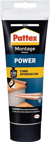 PATTEX Montagekleber POWER weiß 250g Tube PATTEX