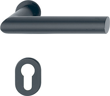 HOPPE® Drückergarnitur mit Rosetten Amsterdam E1400Z/868P/869PS-SK, Edelstahl, 11837007