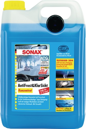 03325050 Scheibenreiniger AntiFrost+KlarSicht Konzentrat 5l Kanister SONAX  4064700503410