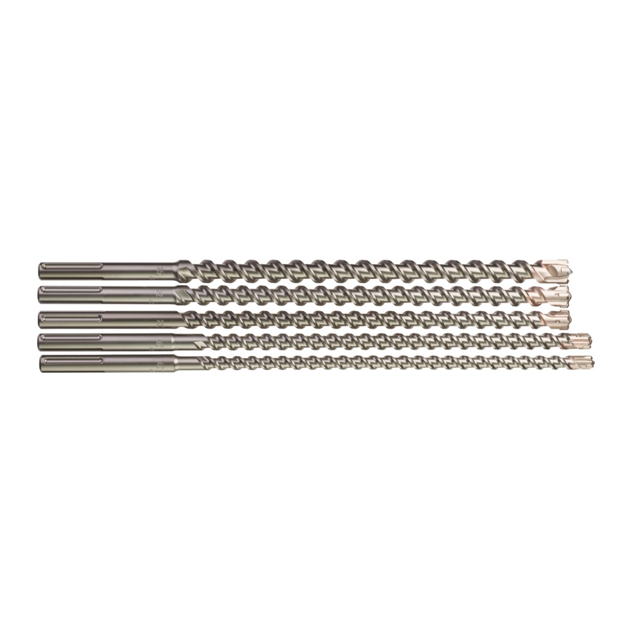 MILWAUKEE 16/18 x 540 mm, 20/22/25 x 520 mm Hammerbohrer SDS-Max Set 5-teilig