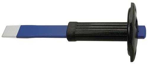 TECWERK Schlitz-/Flachmeißel Schneiden-B.26mm 26x7mm m.Handschutz CV-Stahl TECWERK