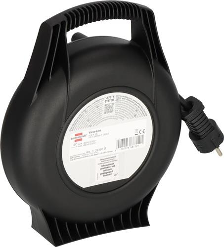 BRENNENSTUHL Kabelbox Vario Line VL2-X 4fach Kabel-L.10m schwarz Ku. IP20 BRENNENSTUHL