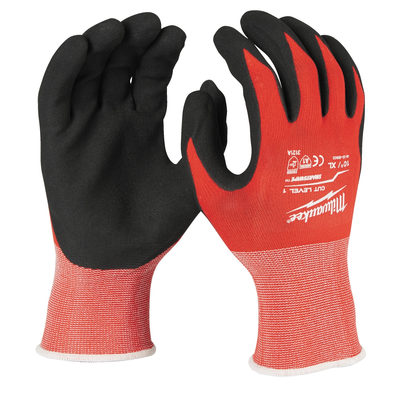 MILWAUKEE Größe 10 (XL) Schnittschutzhandschuhe Klasse 1/A MILWAUKEE Größe 10 (XL) Schnittschutzhandschuhe Klasse 1/A