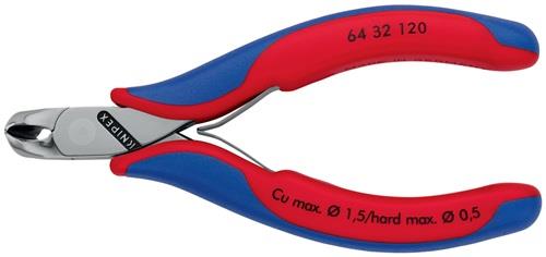 KNIPEX Elektronikvornschn.L.120mm Form 3 Facette ja,kleine spiegelpol.Mehrkomp.-Hüllen KNIPEX Elektronikvornschn.L.120mm Form 3 Facette ja,kleine spiegelpol.Mehrkomp.-Hüllen