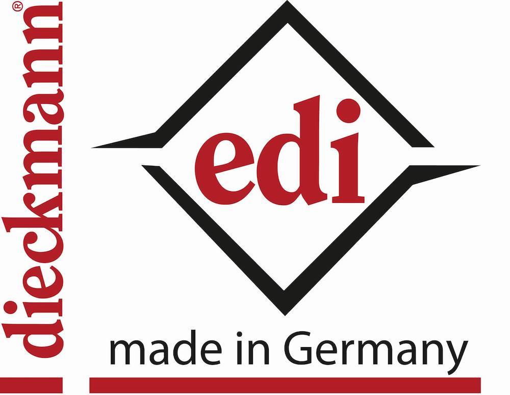 EDI Kronos Stoßgriff 1135 mit Griff B1, Halbkreis Aluminium Profiltür stahlfarbig