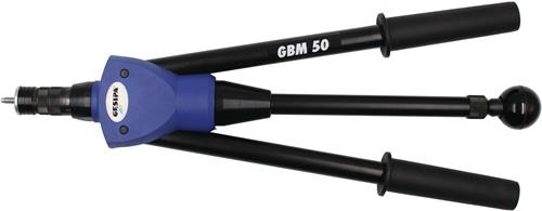 GESIPA Handblindnietmutternsetzgerät GBM 50 L.485mm GESIPA