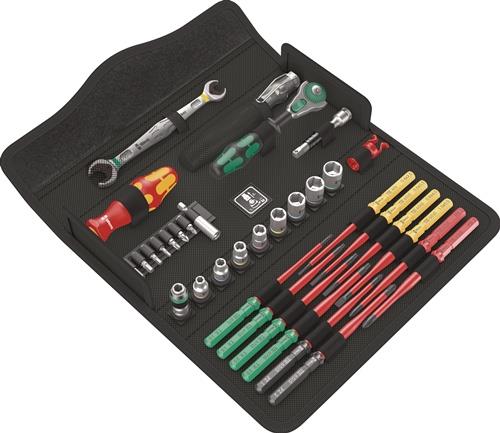 WERA Werkzeugset KK W1 35-tlg.Wartung Klapptasche WERA