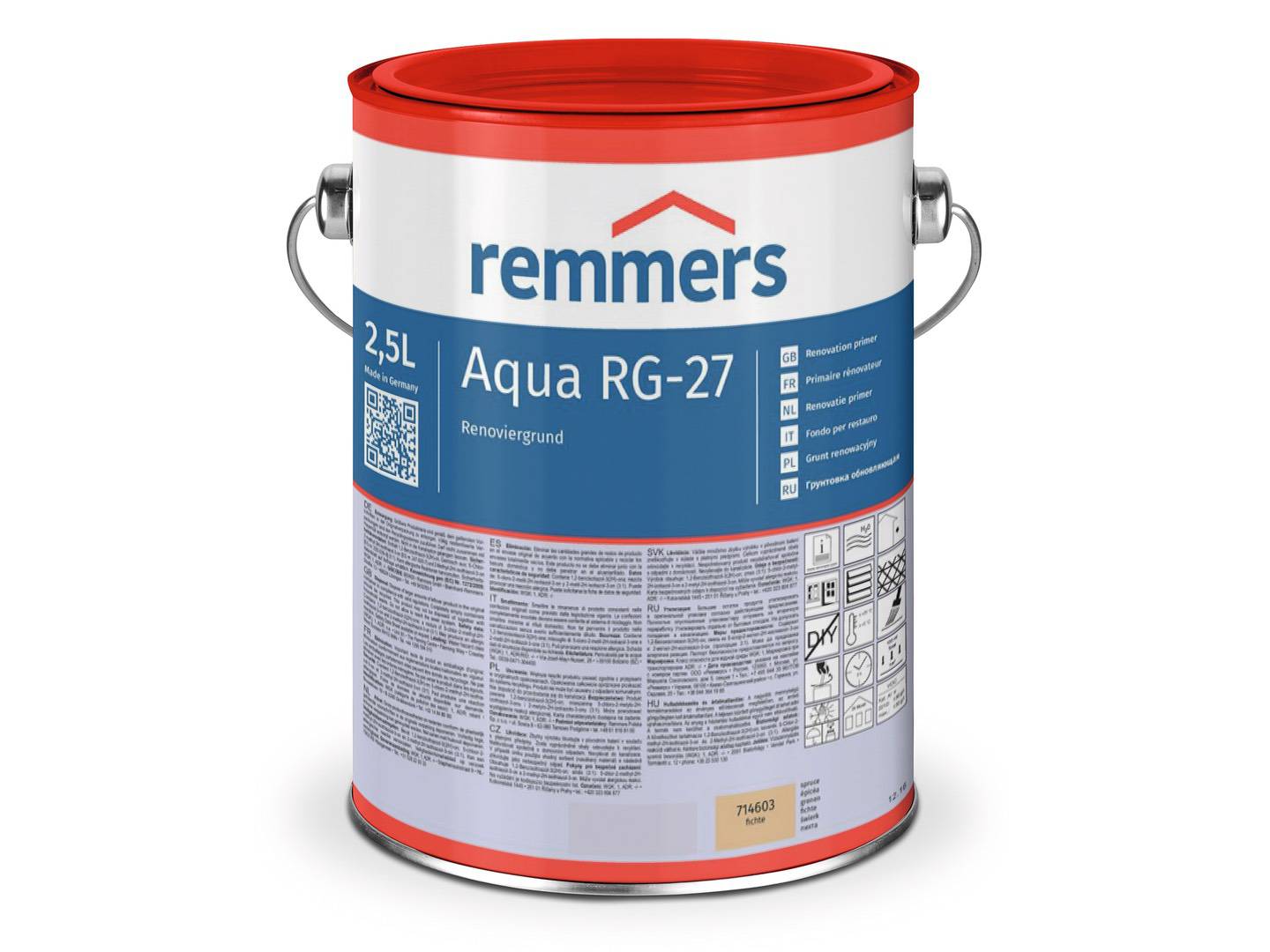 REMMERS Aqua RG-27-Renoviergrund fichte 2,50 l