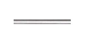 BKS Griffrohr  Edelstahl - L: 835 mm -  edelstahl matt gebürstet