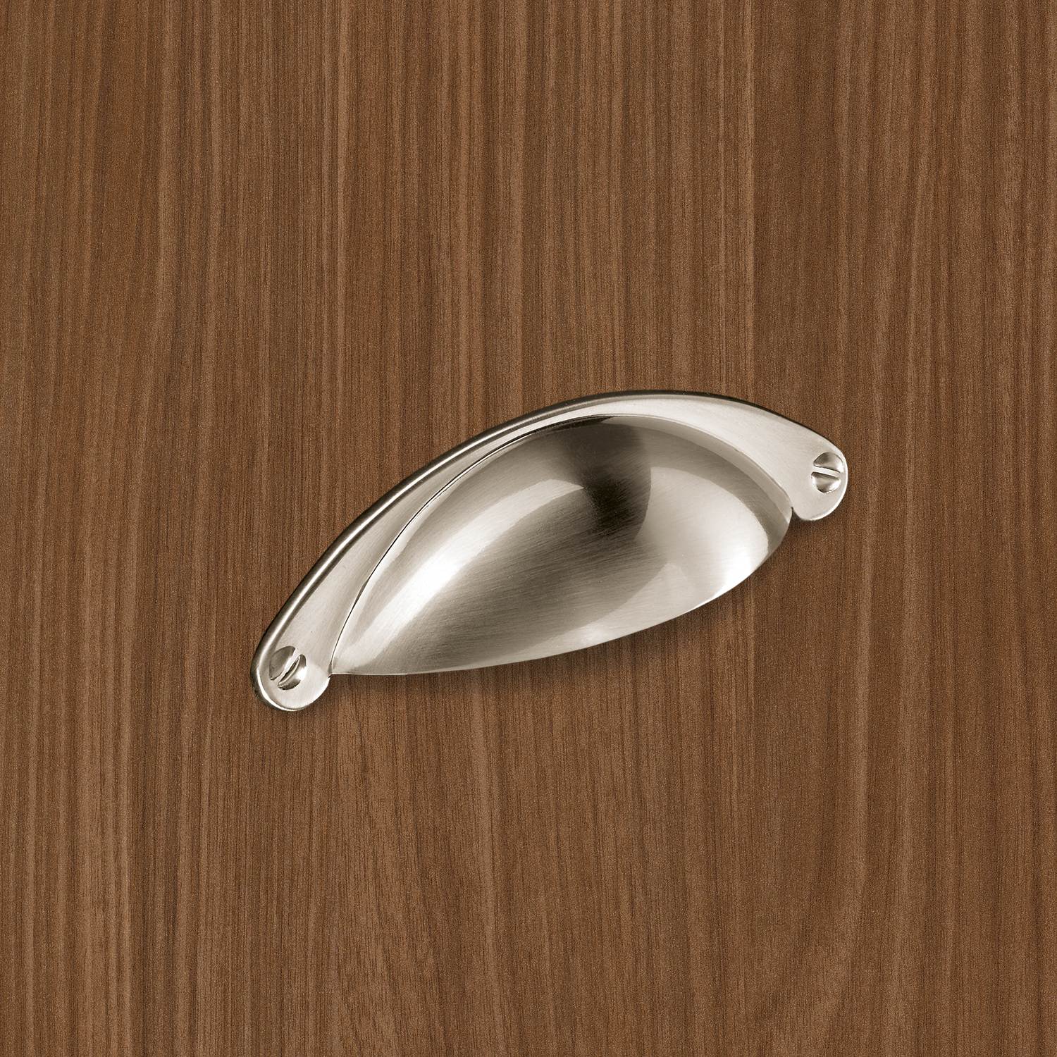 HETTICH Griff Matane, •–• 64, L 105 mm, B 30 mm, H 25 mm, Edelstahl Optik gebürstet, 9113228 HETTICH Griff Matane, •–• 64, L 105 mm, B 30 mm, H 25 mm, Edelstahl Optik gebürstet, 9113228