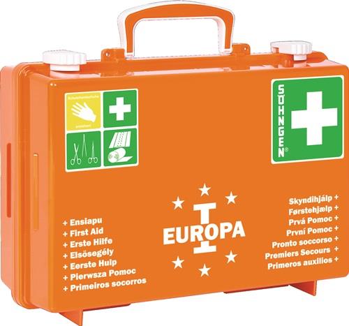 SÖHNGEN Erste Hilfe Koffer EUROPA I B310xH210xT130ca.mm orange SÖHNGEN