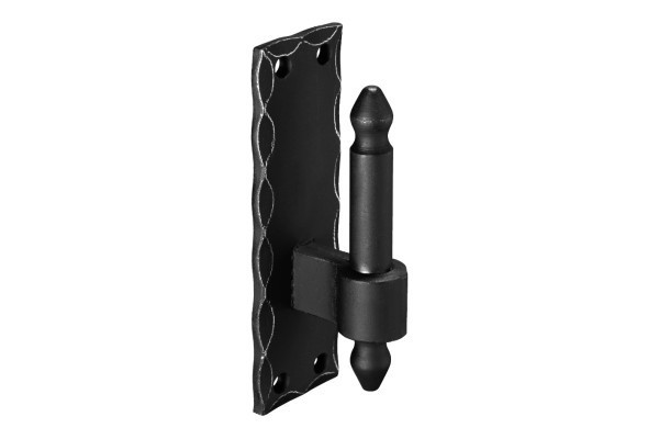 POLLMANN Haken D2 543 R, verzinkt Duplex-schwarz eingefärbt (PZ)