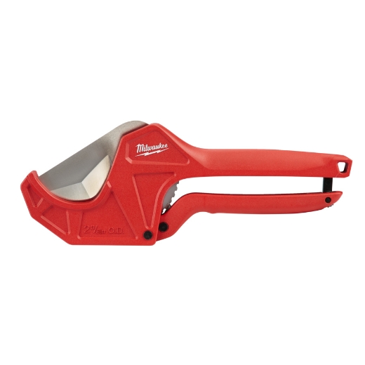 MILWAUKEE 63 mm Kunststoffrohrschneider mit Ratschenfunktion