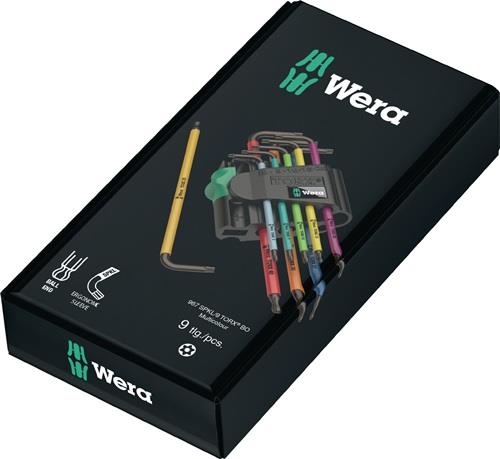 WERA Winkelschraubendrehersatz 967 SPKL 9tlg.T8-T40 m.Bohrung WERA WERA Winkelschraubendrehersatz 967 SPKL 9tlg.T8-T40 m.Bohrung WERA