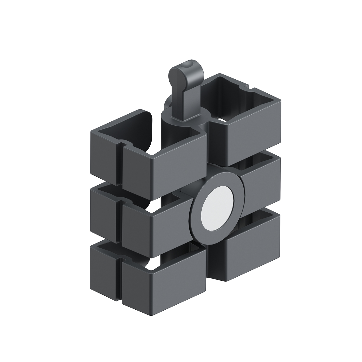 HETTICH Magnet für Kabelkette Slim, schwarz, 9309816