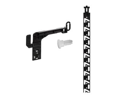 HETTICH Verriegelungsstangen-Sets Stop Control, Lochreihe 32 mm, Länge HE 6 + 1, rechts, 9080085